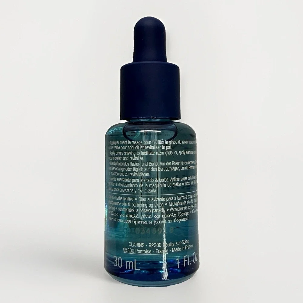 CLARINS MEN‎ SHAVE BEARD OIL SOFTENS 30 ML/1 FL.OZ.